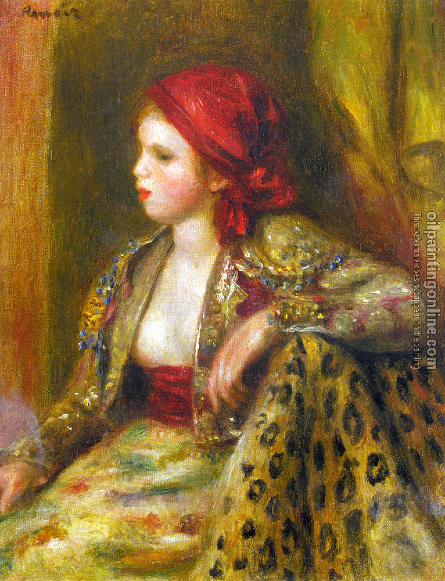 Renoir, Pierre Auguste - Odalisque